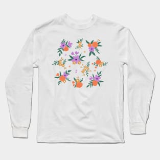 Floral bouquet - Cream Long Sleeve T-Shirt